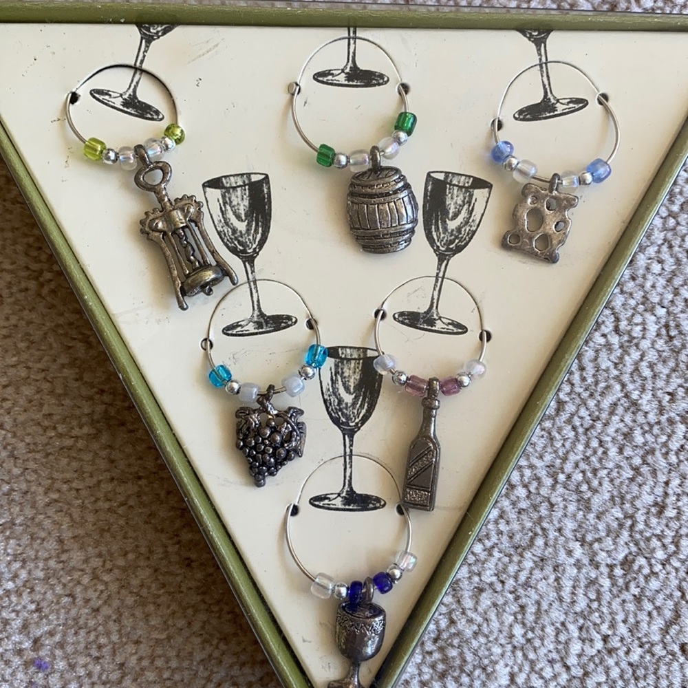 Wine Glass Charms